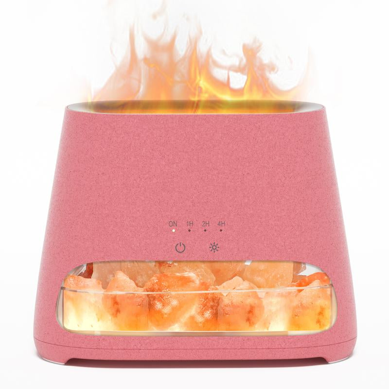 Transform Your Space with the SALKING 2-in-1 Himalayan Salt Lamp Diffuser & Cool Mist Humidifier - Experience Aromatherapy and Himalayan Salt Therapy in One Stylish Device!