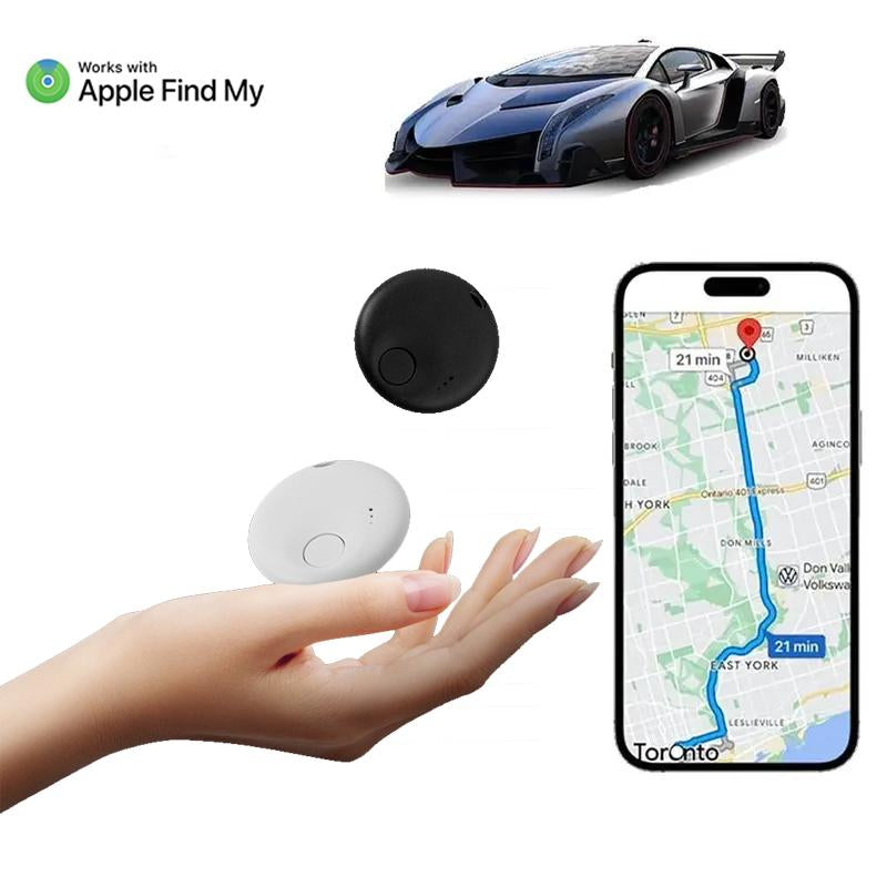 Revolutionary GPS Car Tracker - Mini, No Monthly Fees, Global Coverage, Compatible with Apple and Android Devices