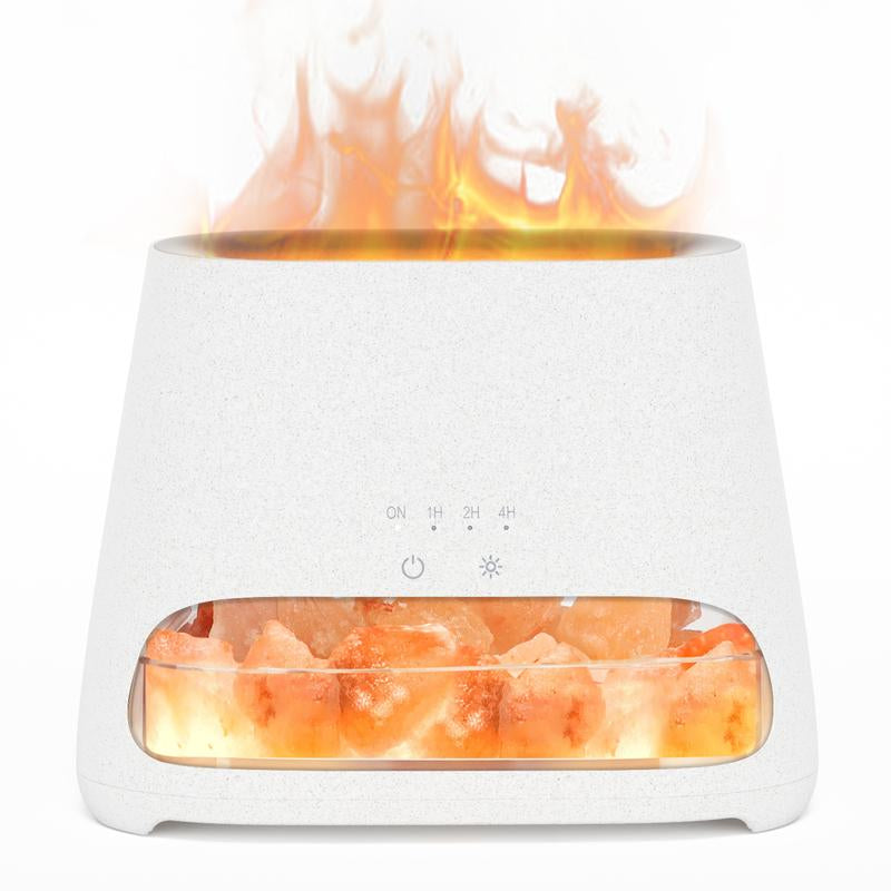 Transform Your Space with the SALKING 2-in-1 Himalayan Salt Lamp Diffuser & Cool Mist Humidifier - Experience Aromatherapy and Himalayan Salt Therapy in One Stylish Device!