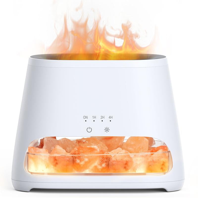 Transform Your Space with the SALKING 2-in-1 Himalayan Salt Lamp Diffuser & Cool Mist Humidifier - Experience Aromatherapy and Himalayan Salt Therapy in One Stylish Device!